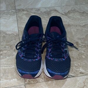 Asics Women's Athletic Shoes in Navy and Purple
